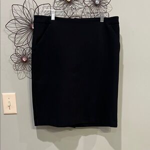 a new day Classic Black Pencil Skirt